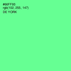 #66FF93 - De York Color Image