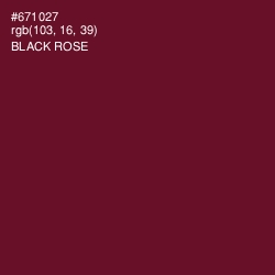 #671027 - Black Rose Color Image