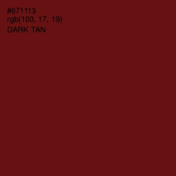 #671113 - Dark Tan Color Image