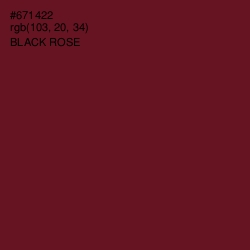 #671422 - Black Rose Color Image