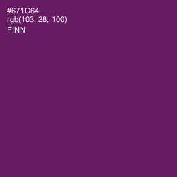 #671C64 - Finn Color Image