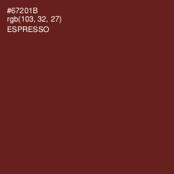 #67201B - Espresso Color Image