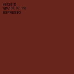 #67251D - Espresso Color Image