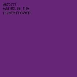 #672777 - Honey Flower Color Image