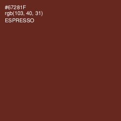 #67281F - Espresso Color Image