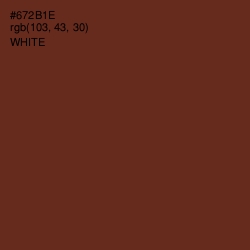 #672B1E - Espresso Color Image