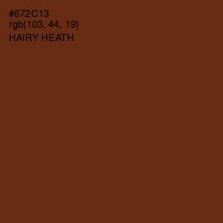 #672C13 - Hairy Heath Color Image