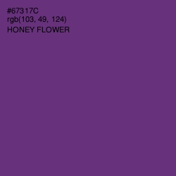 #67317C - Honey Flower Color Image