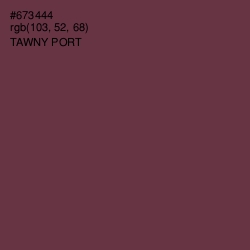 #673444 - Tawny Port Color Image