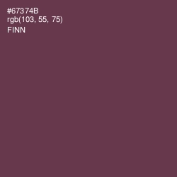 #67374B - Finn Color Image