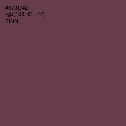 #673D4D - Finn Color Image