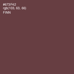 #673F42 - Finn Color Image