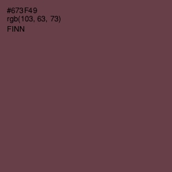 #673F49 - Finn Color Image