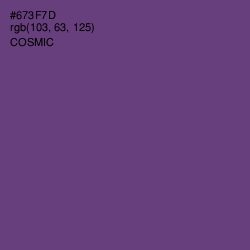 #673F7D - Cosmic Color Image