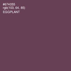 #674055 - Eggplant Color Image