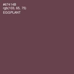 #67414B - Eggplant Color Image