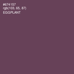 #674157 - Eggplant Color Image