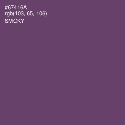 #67416A - Smoky Color Image