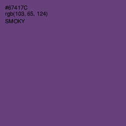 #67417C - Smoky Color Image