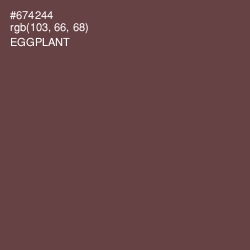 #674244 - Eggplant Color Image