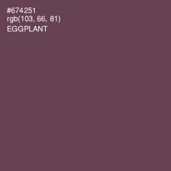 #674251 - Eggplant Color Image