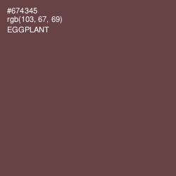 #674345 - Eggplant Color Image