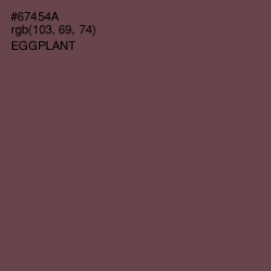 #67454A - Eggplant Color Image