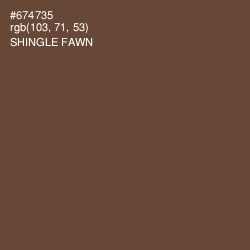 #674735 - Shingle Fawn Color Image