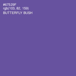 #67529F - Butterfly Bush Color Image
