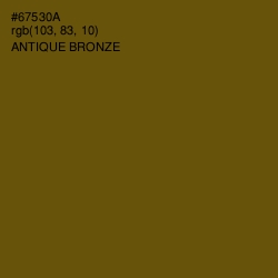 #67530A - Antique Bronze Color Image