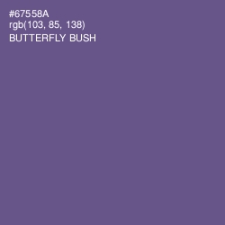 #67558A - Butterfly Bush Color Image