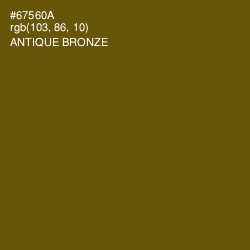 #67560A - Antique Bronze Color Image