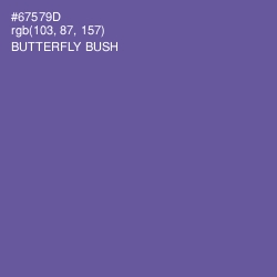 #67579D - Butterfly Bush Color Image