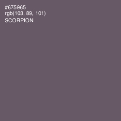 #675965 - Scorpion Color Image