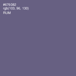 #676082 - Rum Color Image