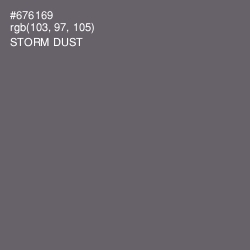 #676169 - Storm Dust Color Image