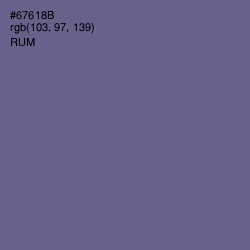 #67618B - Rum Color Image