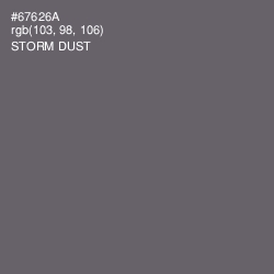 #67626A - Storm Dust Color Image