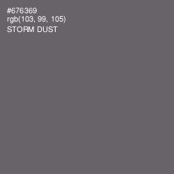 #676369 - Storm Dust Color Image