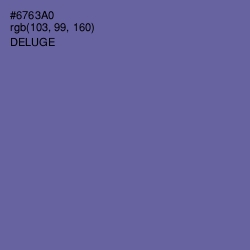 #6763A0 - Deluge Color Image