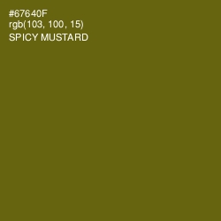 #67640F - Spicy Mustard Color Image