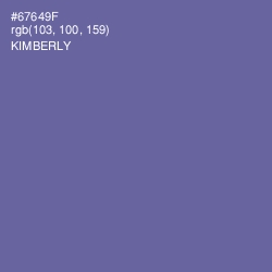 #67649F - Kimberly Color Image
