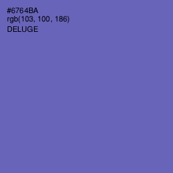 #6764BA - Deluge Color Image