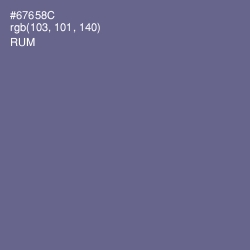 #67658C - Rum Color Image