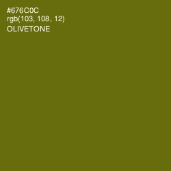 #676C0C - Olivetone Color Image