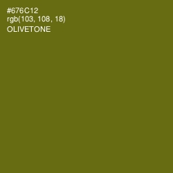 #676C12 - Olivetone Color Image