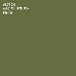 #676C41 - Finch Color Image