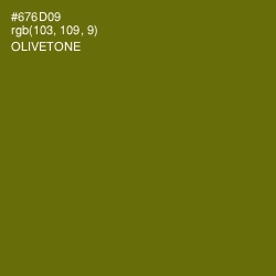 #676D09 - Olivetone Color Image