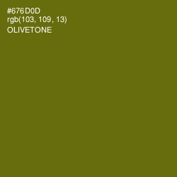 #676D0D - Olivetone Color Image