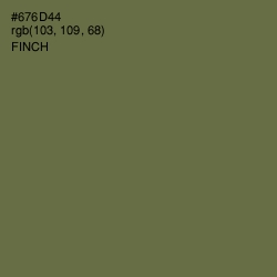 #676D44 - Finch Color Image